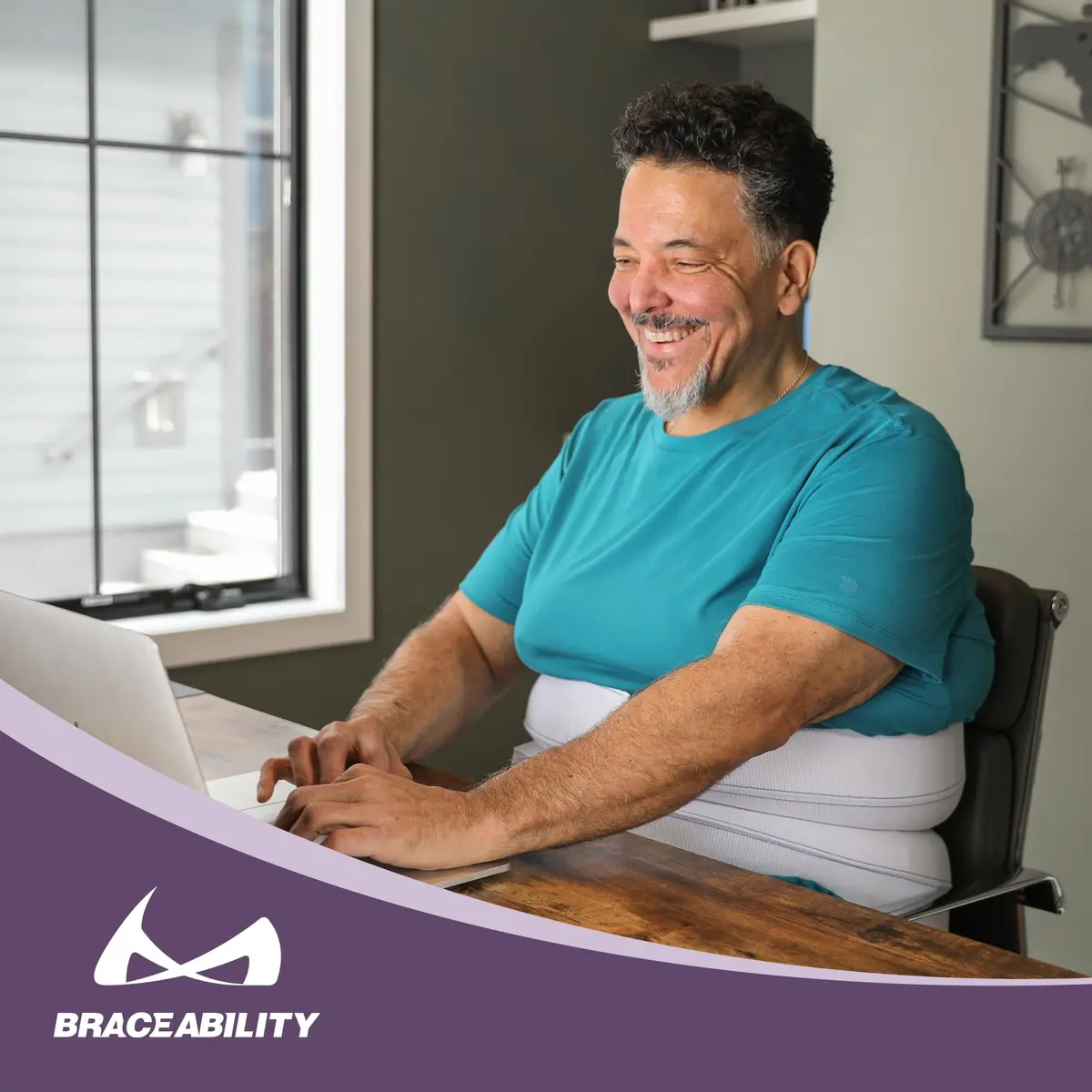 BraceAbility Abdominal Stomach Binder - Belly Band Compression for Diastasis Recti, Postpartum & Post-Surgical Recovery (M/L 9") - view 9