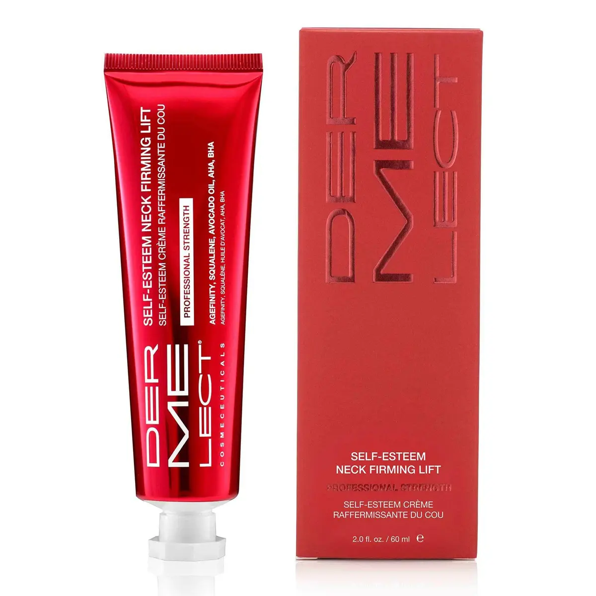 Dermelect Self-Esteem Neck Firming Lift Professional Neck Cream, 2 oz | Targets neck aging & improves firmness - main product image