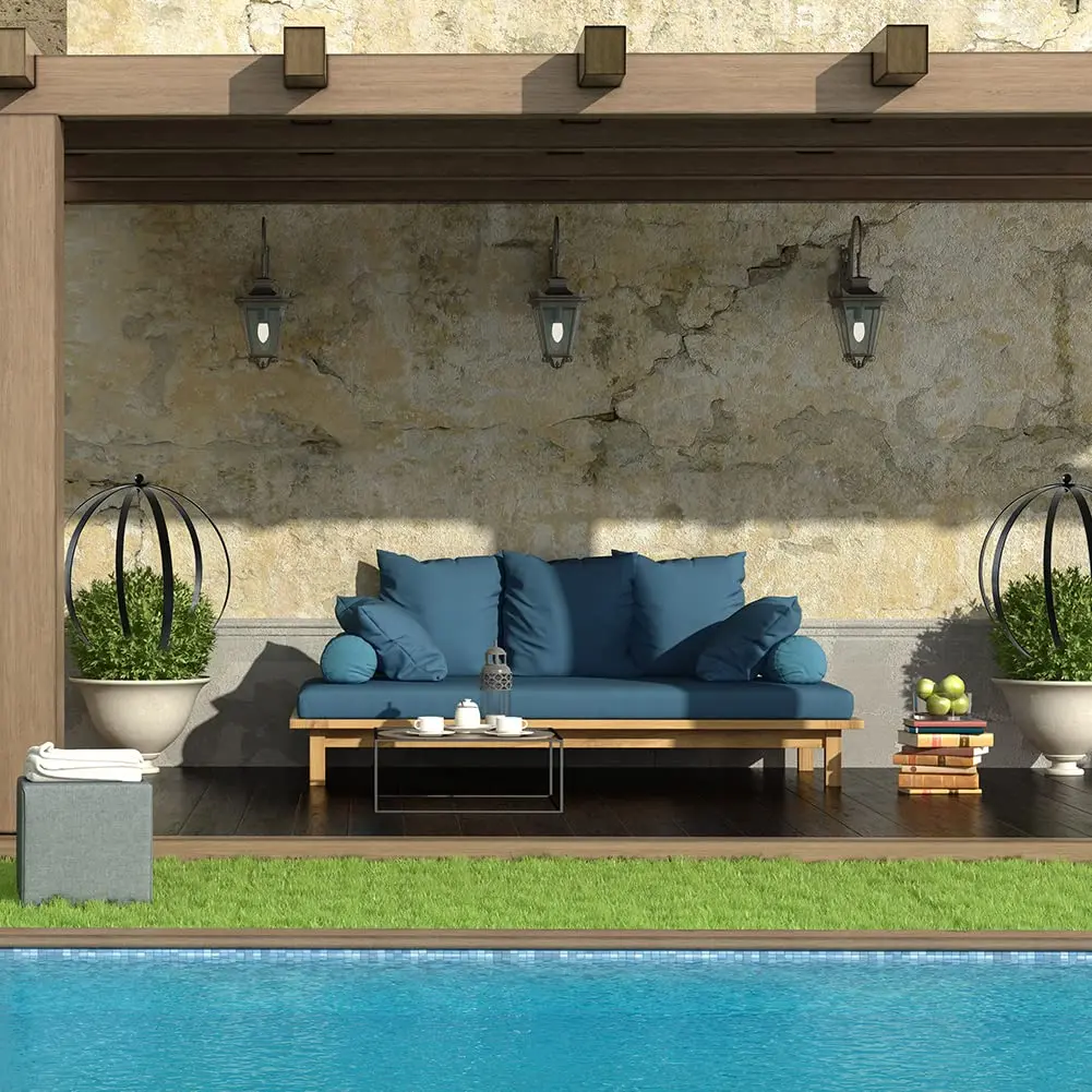 DECOR WOW Small Metal Trellis 19.5" x 16" | Weatherproof Garden Support Structure - view 6