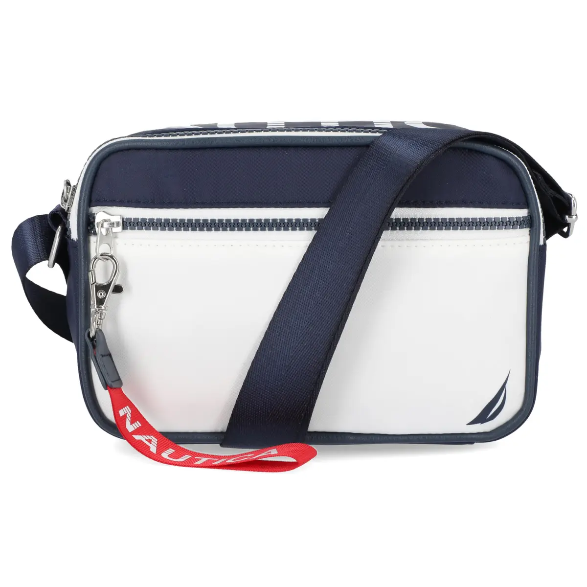 Nautica High Seas Camera Crossbody Bag Indigo/White 20.32cm (8") | Stylish & Practical Travel Accessory - view 4
