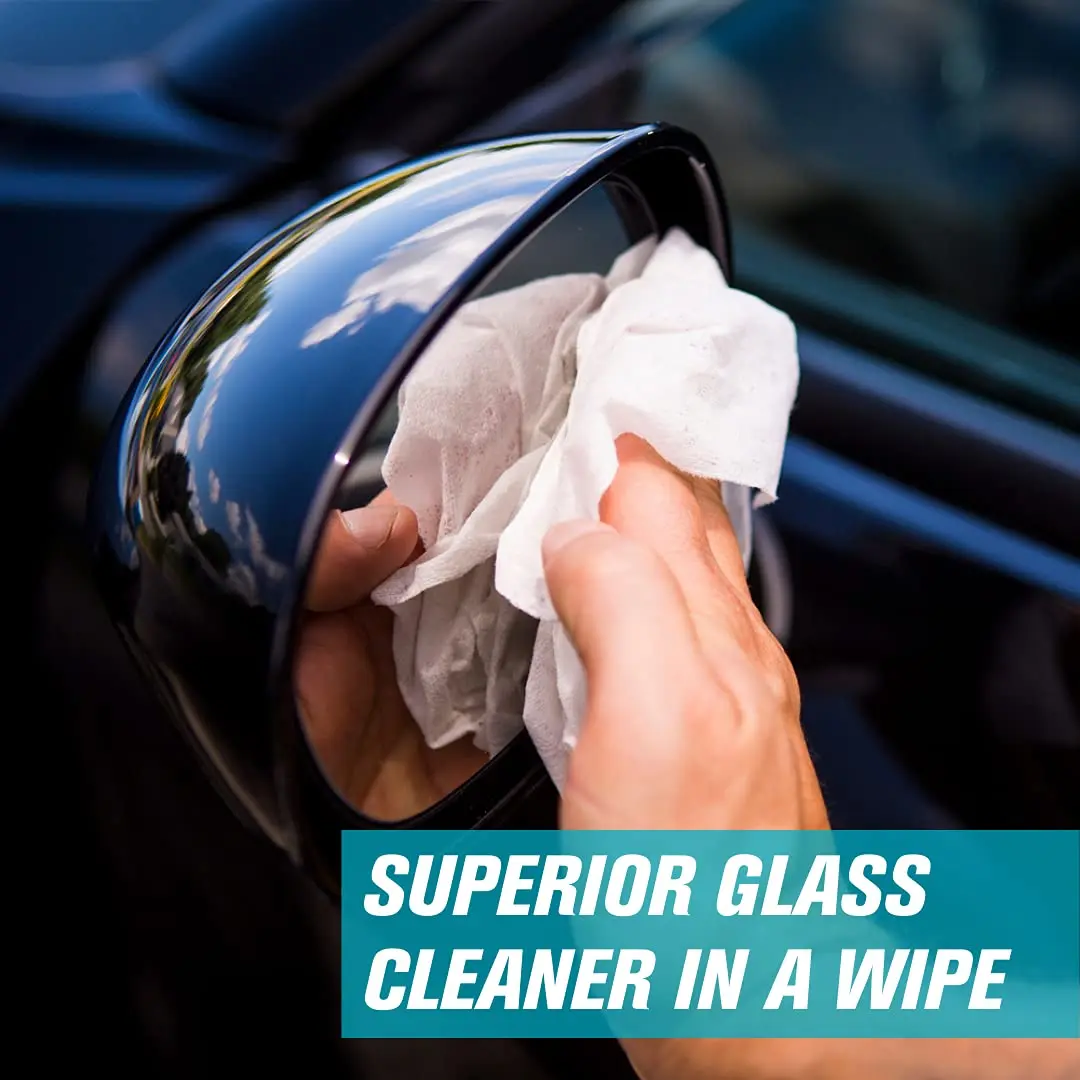 Invisible Glass Lint-Free Ammonia-Free Glass Cleaning Wipes 112 Count (Pack of 4) | Streak-Free for Home and Auto - view 2