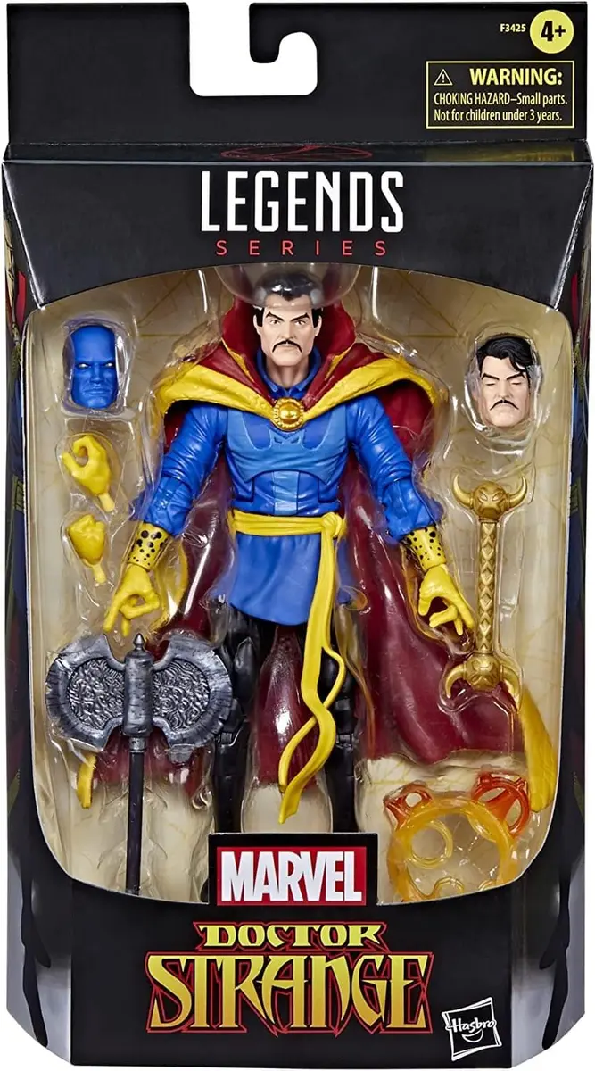 Marvel Legends 6 Inch Action Figure | Exclusive Classic Doctor Strange | 15 cm (5.91 in) - view 2