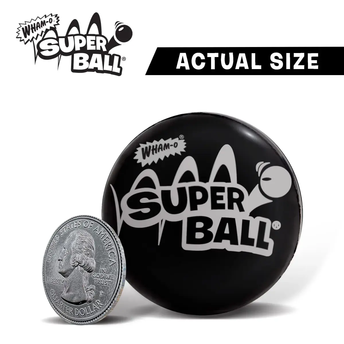 Wham-O Original Superball with Zectron (2 Pack Bundle) — 5.46 cm (2.15 in) Diameter | Classic American Toy - view 6