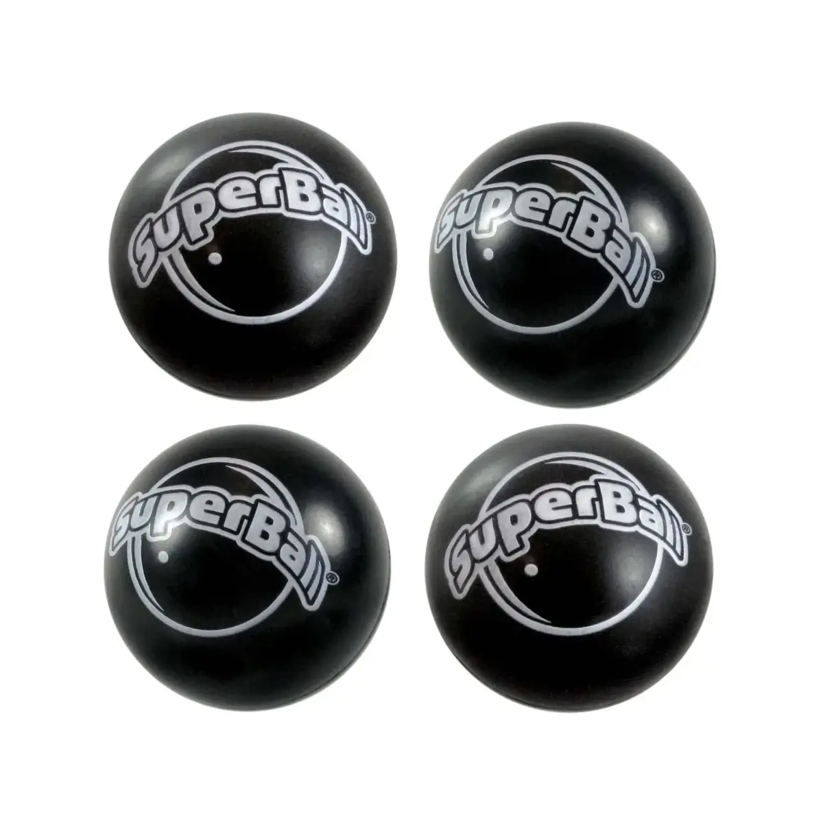 Wham-O Original Superball with Zectron (4 Pack Bundle) | Classic American Toy for Outdoor Play - main product image