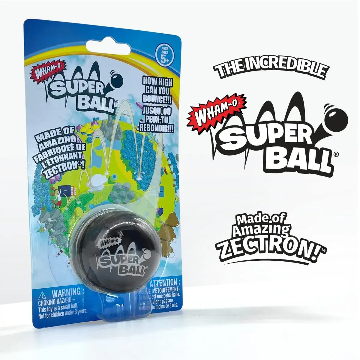 Wham-O Original Superball with Zectron (6 Pack Bundle) | Classic American Toy for Outdoor Fun - view 4
