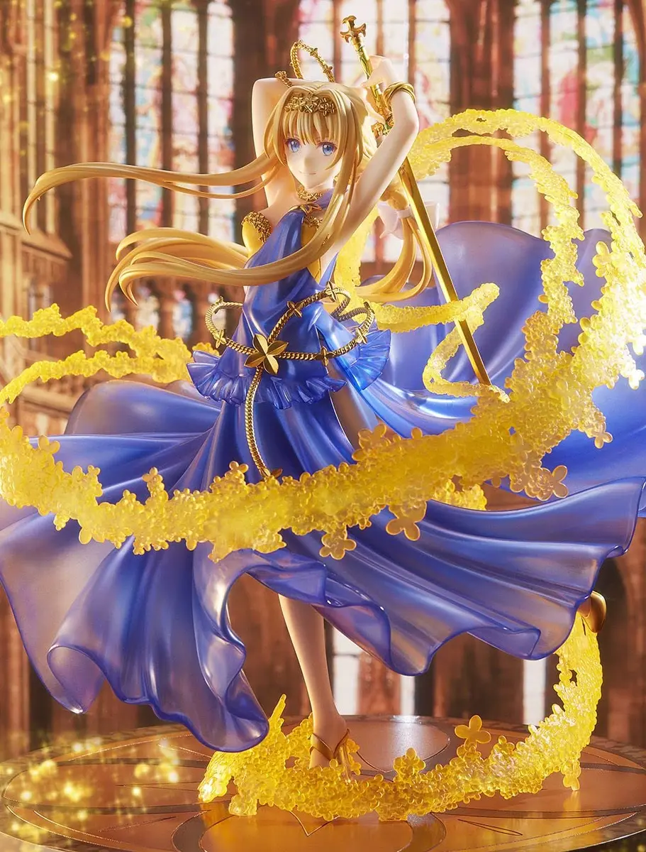 eStream Sword Art Online Alice - Crystal Dress Ver. - 1/7 Scale Figure | Anime Figurine with Magic Effects, 13 5/8" Tall - view 2