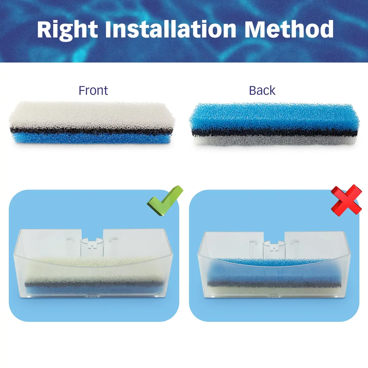 PET STANDARD Filters for NPET WF020 Fountain | 12-Pack Replacement Filters for Cats - view 6
