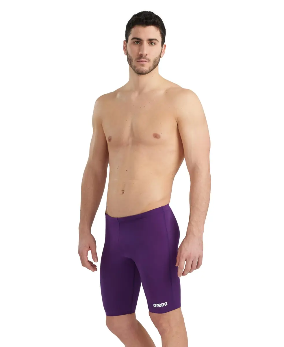 ARENA Men's Team Colors Solid Swim Jammer MaxLife Athletic Swimwear US Size 18 | Chlorine-Resistant, UV Protected - main product image
