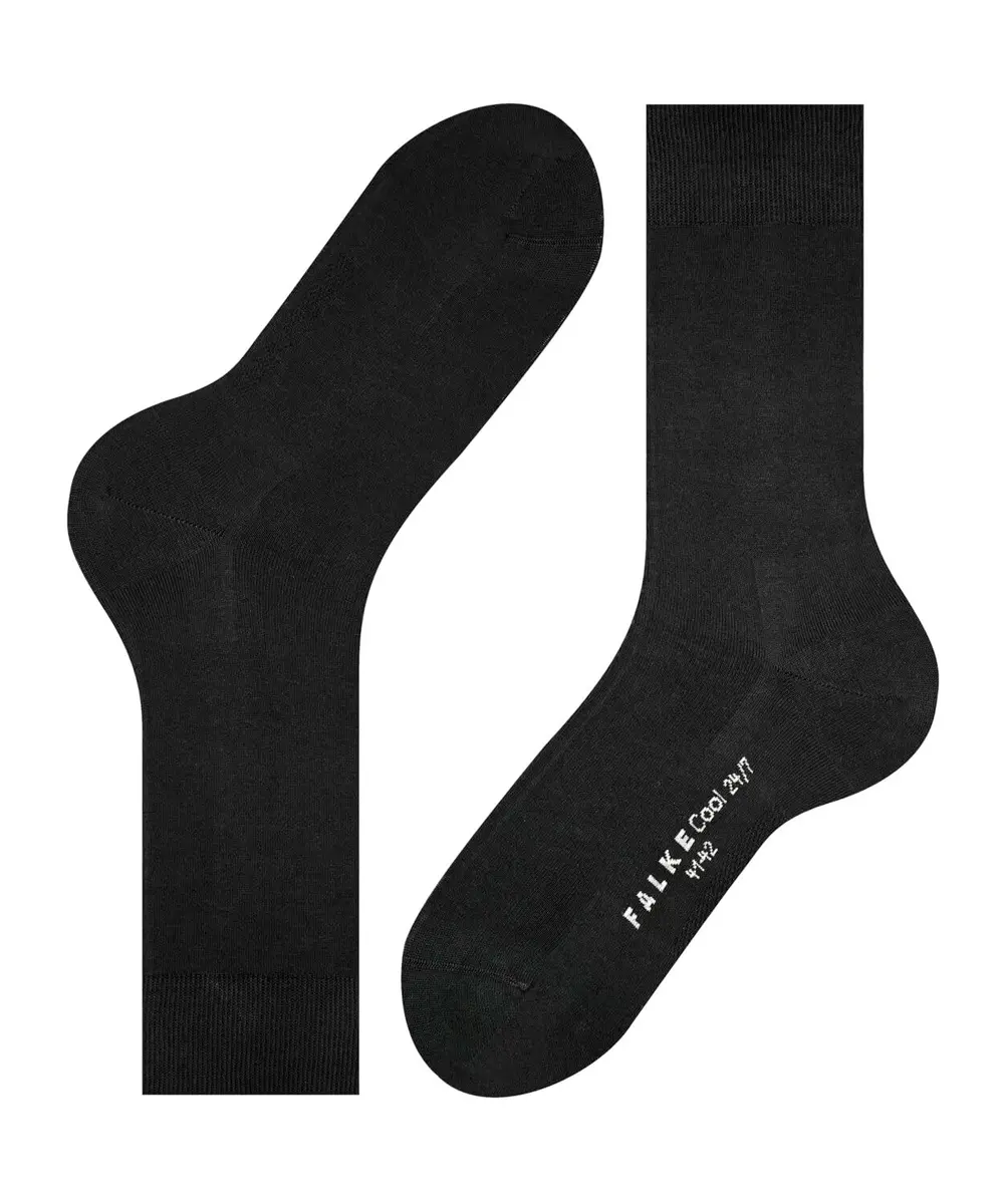 FALKE Men's Cool 24/7 Crew Socks | Breathable Organic Cotton Blend, Size 11-12 (2.27 kg / 5 lb) - view 6