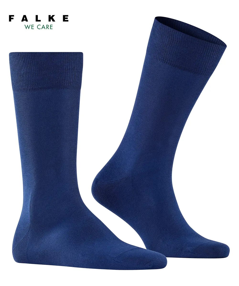 FALKE Men's Cool 24/7 Crew Socks Royal Blue 2.27 kg (5 lb) | Breathable Organic Cotton for Work or Leisure - view 4