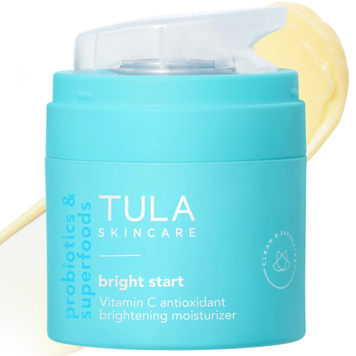 TULA Bright Start Vitamin C Antioxidant Brightening Moisturizer, 1.7 oz | Hydrates & Brightens with Prebiotics - main product image