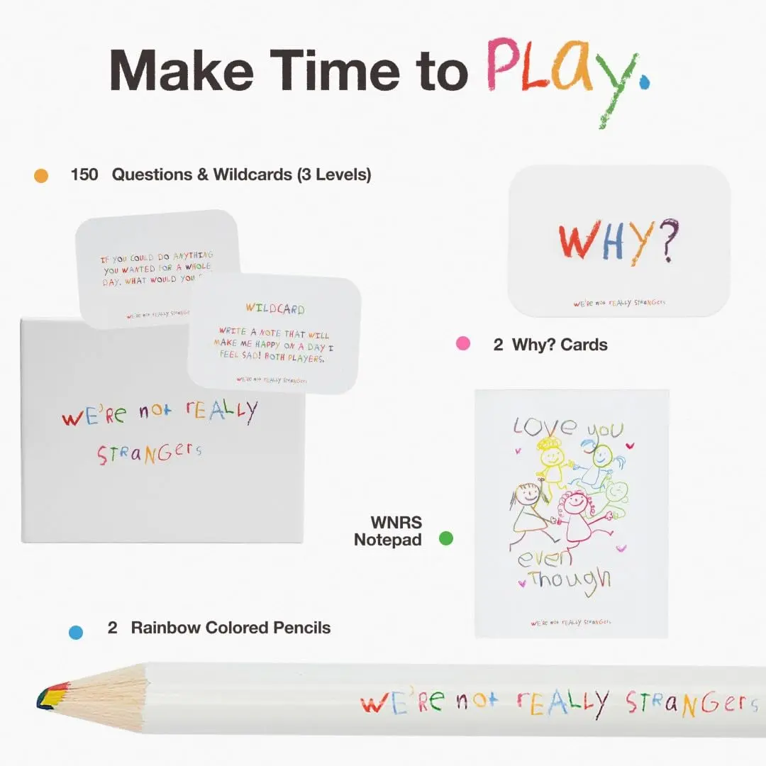 WE'RE NOT REALLY STRANGERS Kids Edition | Conversation Card Game for Kids Ages 5+ - view 6