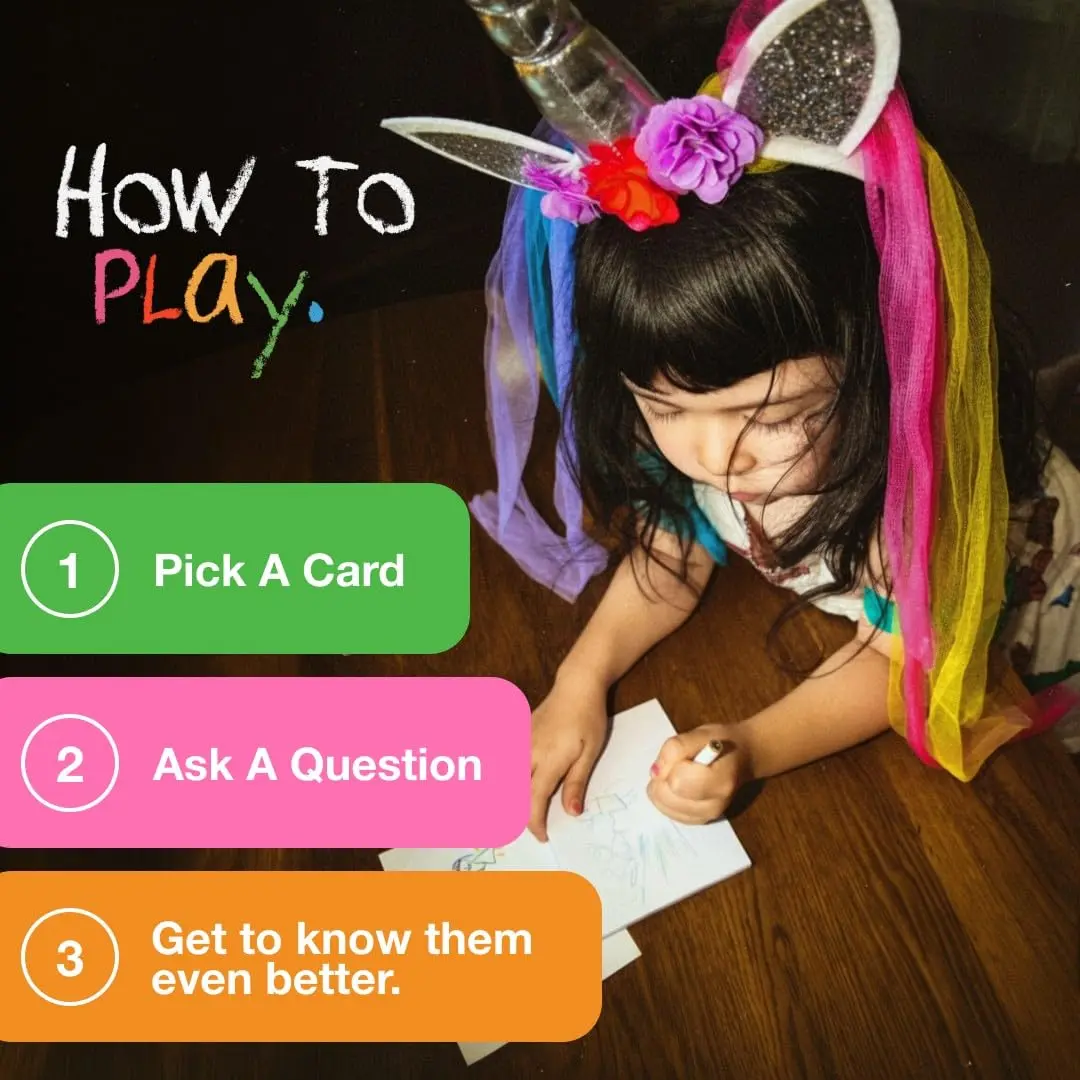 WE'RE NOT REALLY STRANGERS Kids Edition | Conversation Card Game for Kids Ages 5+ - view 7