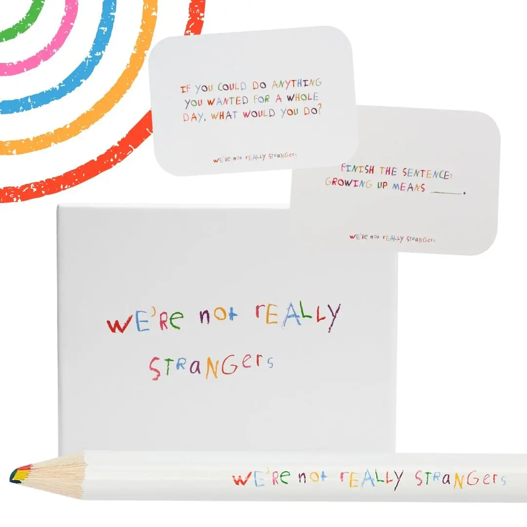 WE'RE NOT REALLY STRANGERS Kids Edition | Conversation Card Game for Kids Ages 5+ - view 2