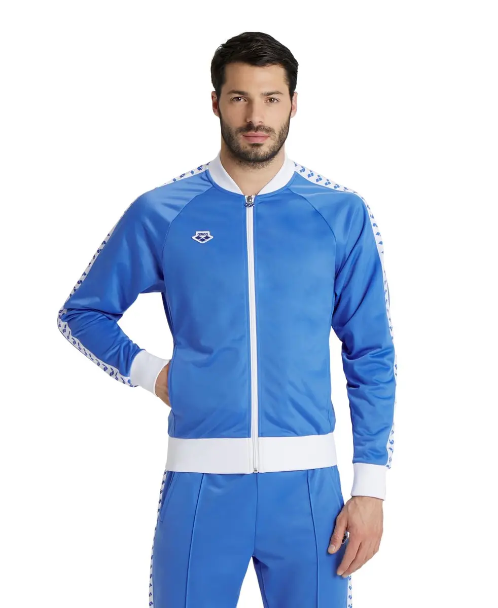 ARENA Men's IV Team Relax Track Jacket Small | Retro Lightweight Athletic Style - main product image