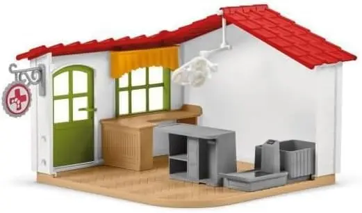 Schleich Farm World - 43Pc Veterinarian Practice with Pets | Interactive Animal Playset for Kids 3+ - view 5