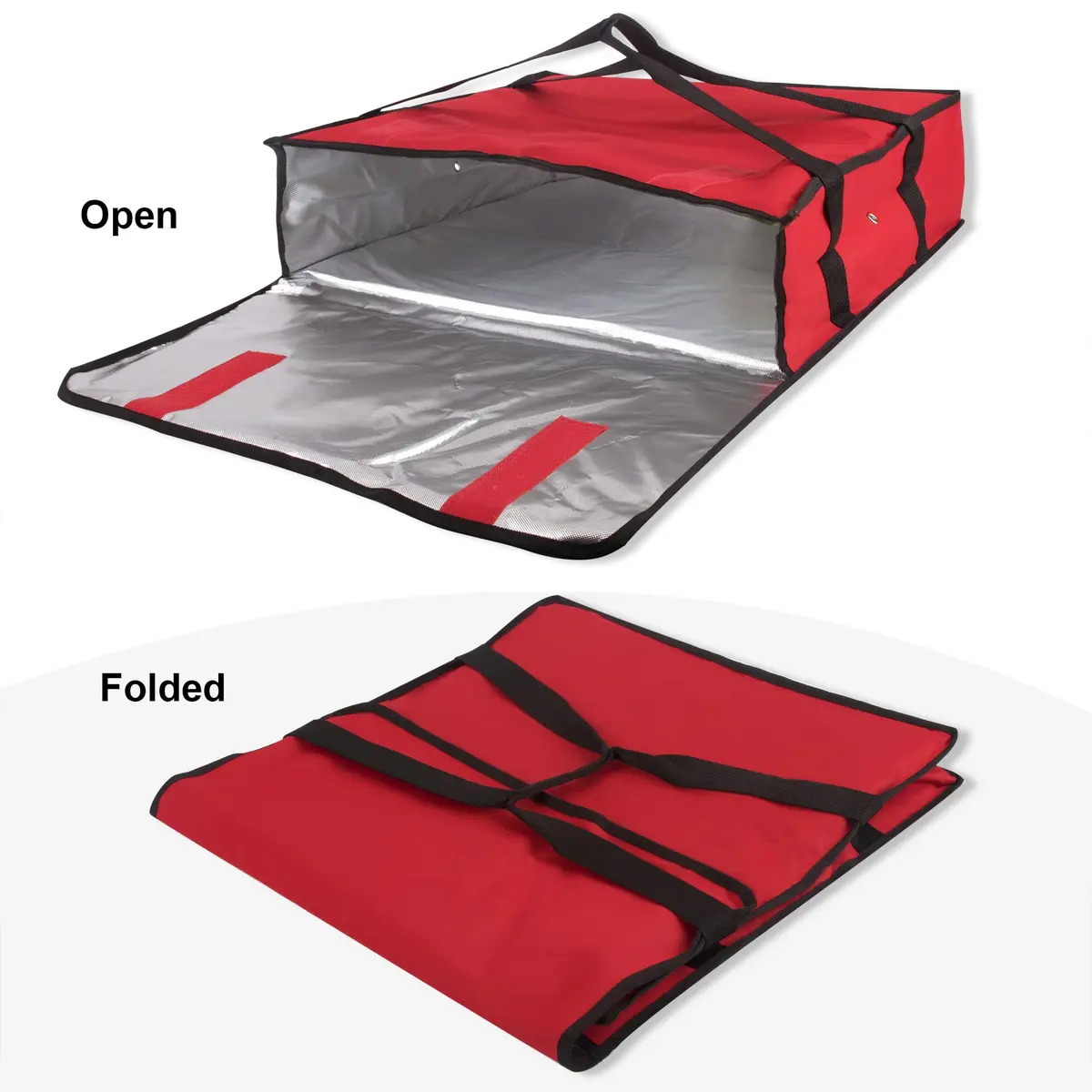 Trail maker Pizza Bags for Delivery 20" x 20" x 6" | Insulated Hot & Fresh Food Carrier - view 5