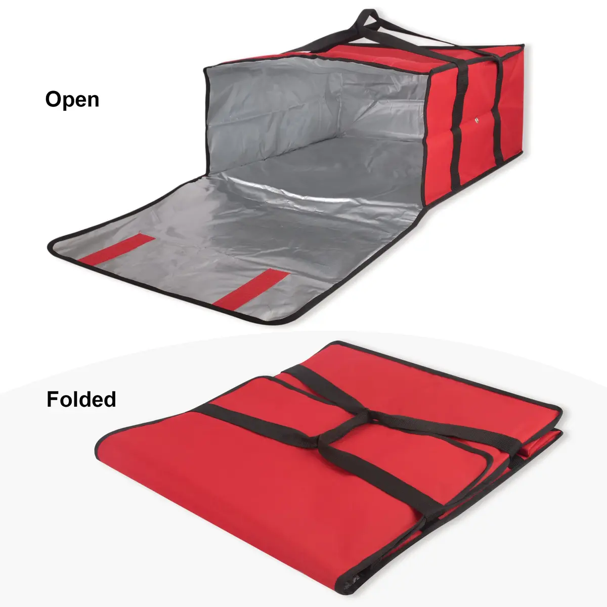 Trail maker Insulated Pizza Delivery Bag, 20" x 20" x 10" | Heavy-Duty Food Carrier for Delivery & Catering - view 4