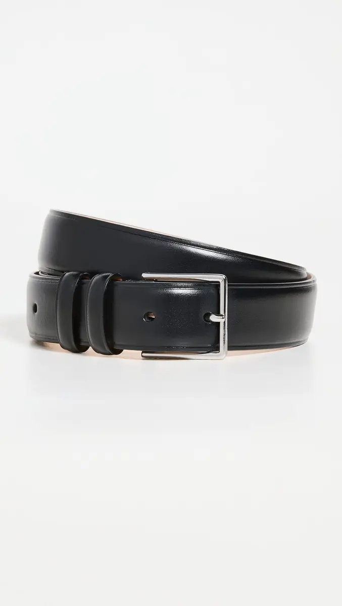 Paul Smith Men Belt Classic Suit Black 30 | Premium Leather, Classic Fit - view 2