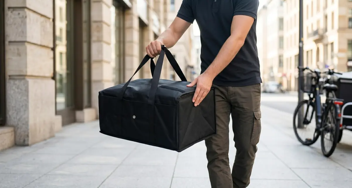 Trail maker Pizza Bags for Delivery 20" x 20" x 10" | Insulated Hot & Fresh Carry Bag - view 6
