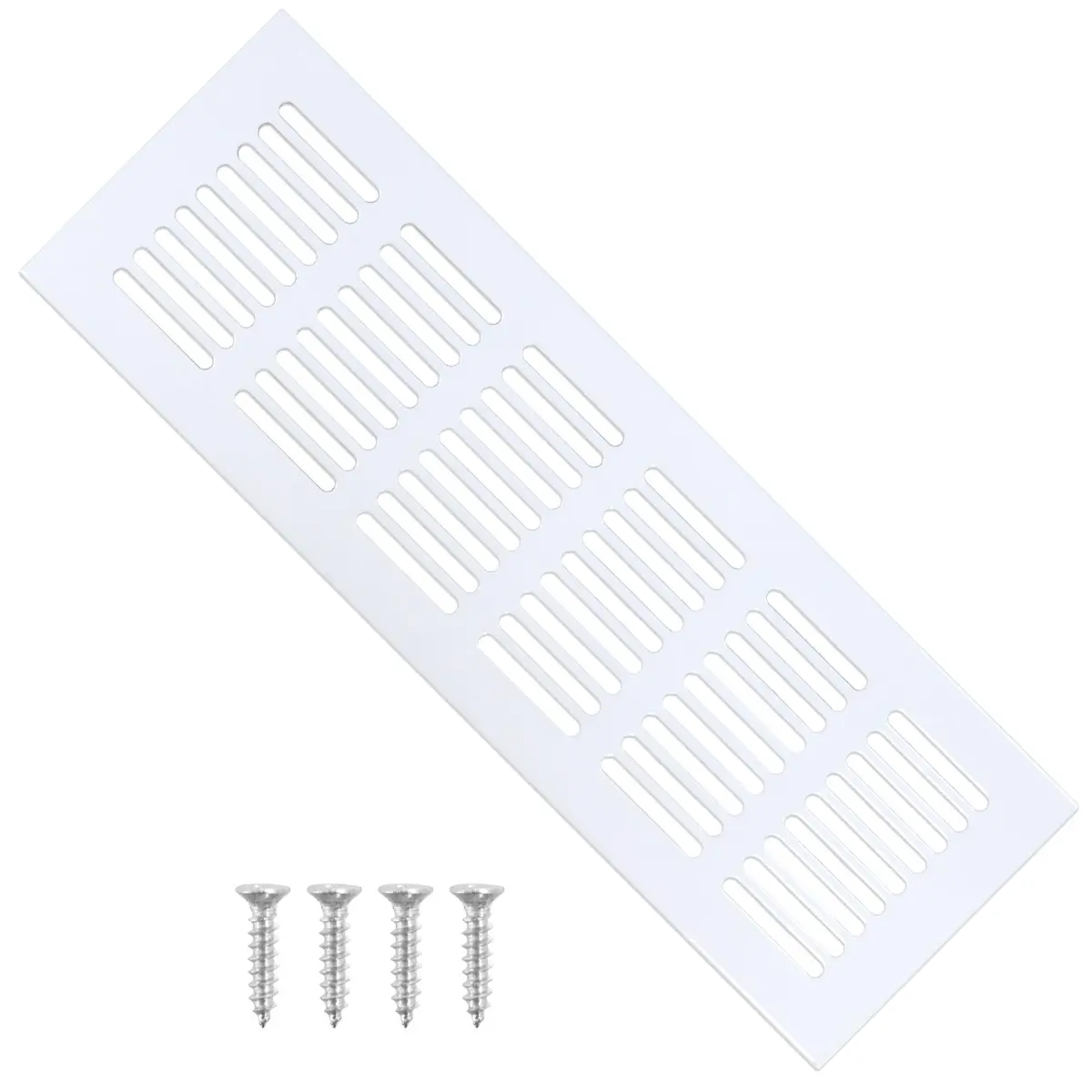 Geesatis White Air Vent Cover for HVAC Duct Openings | Rust-Proof Aluminum, Easy DIY Install - view 8