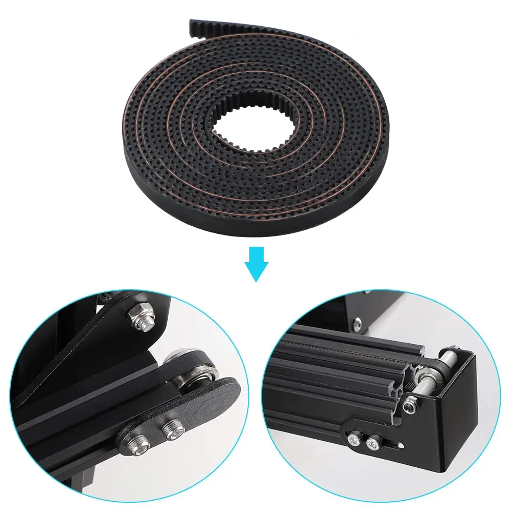 Creality Timing Belt 2M | Open 2GT Pitch 2mm Width 6mm for Ender & CR-10 Series - view 3