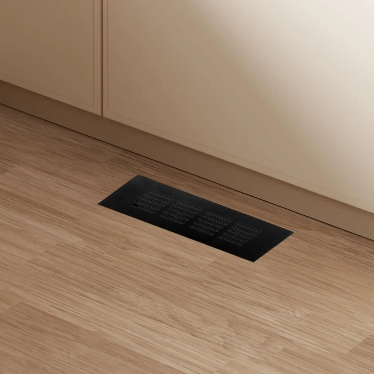 Geesatis Black Air Vent Covers for HVAC Duct Openings | Rust-Proof Aluminum, 12.5'' x 3.45" | 2 Pack - view 5