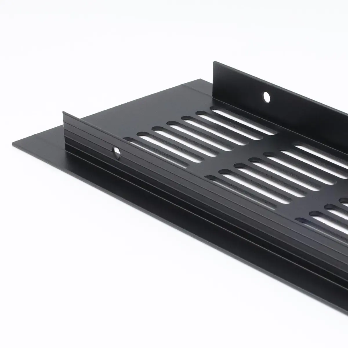 Geesatis Black Air Vent Covers for HVAC Duct Openings | Rust-Proof Aluminum, 12.5'' x 3.45" | 2 Pack - view 9