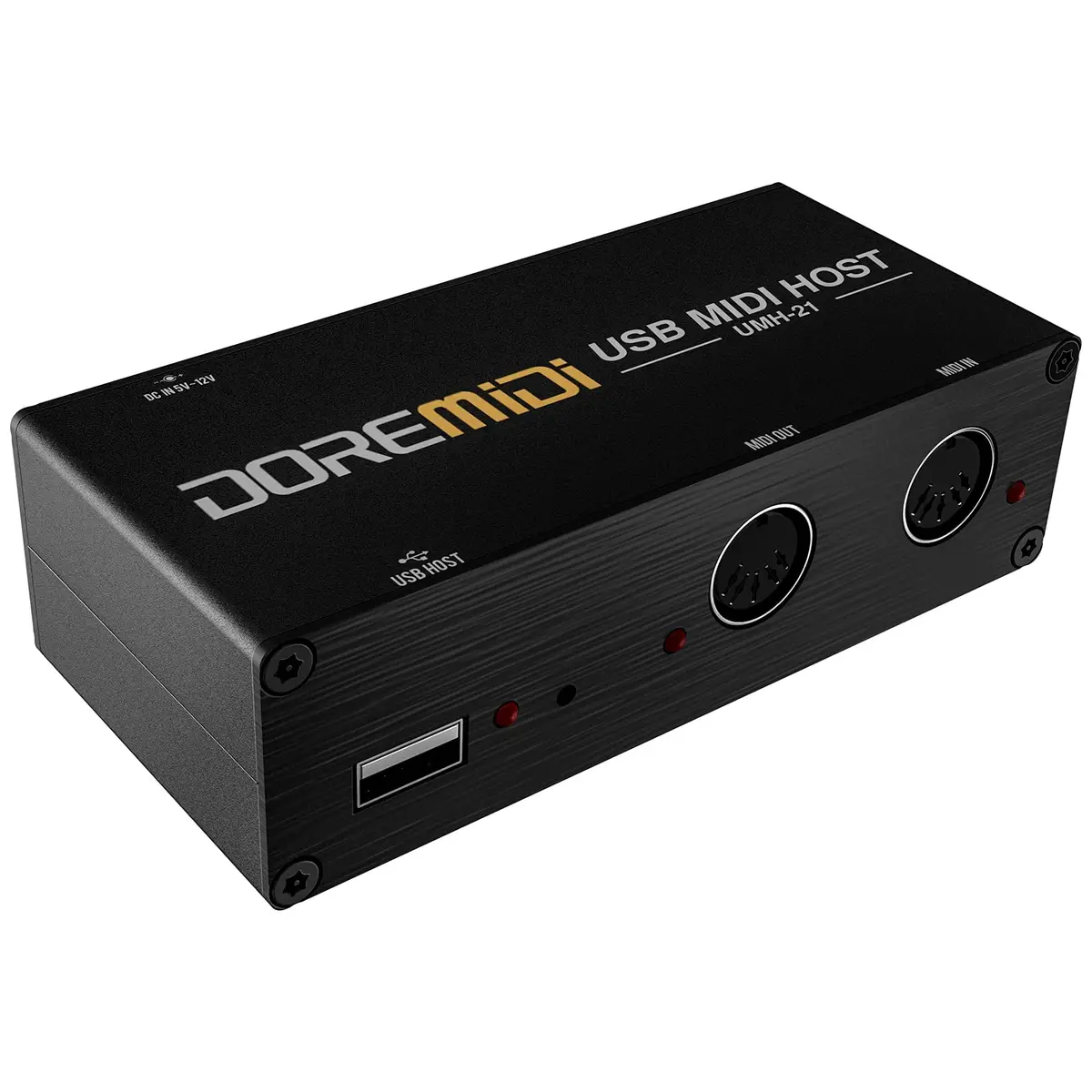 Camola Upgraded USB Host MIDI Interface 1-in 1-out | High-Speed USB to MIDI Converter with 16 Channels - main product image