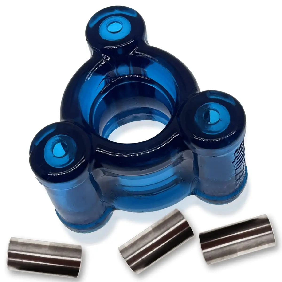 Oxballs Heavy Squeeze Triple Weighted Ballstretcher 1 Count | Space Blue - main product image