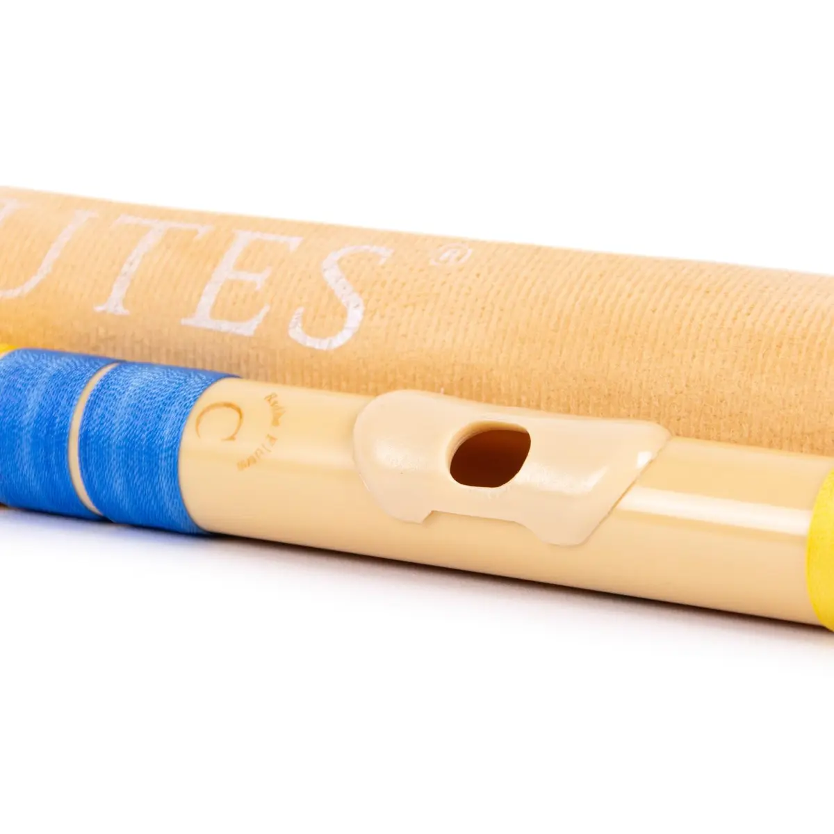 Radhe Flutes C Natural Bansuri PVC Fiber 49cm (19.3in) | Tuned to A=440Hz for Indian Classical Music - view 8