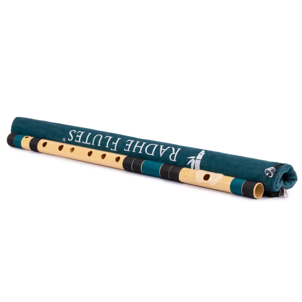 Radhe Flutes C Natural Bansuri 49 cm (19.3 in) | Tuned to A=440Hz for Indian Classical Music - view 4