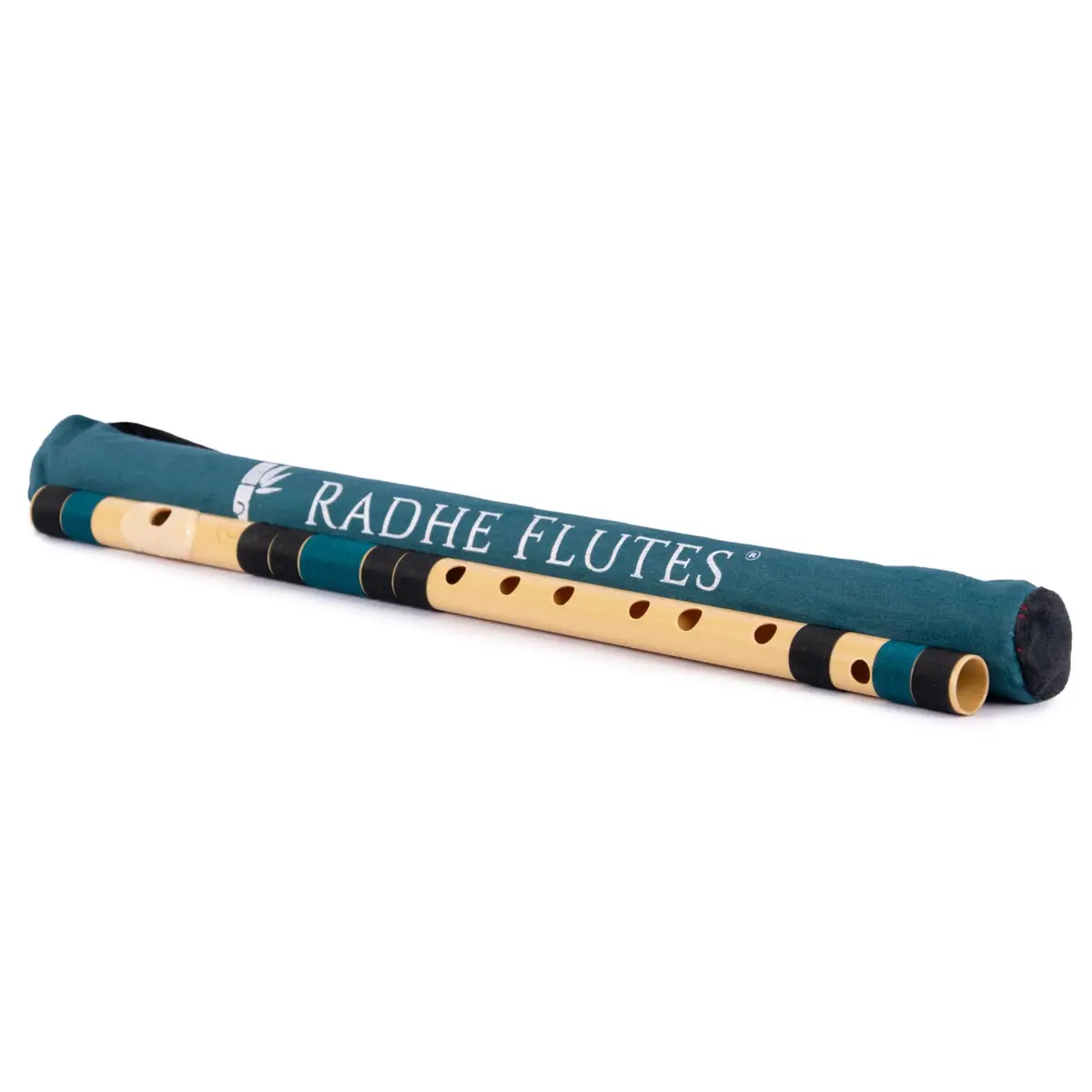 Radhe Flutes C Natural Bansuri 49 cm (19.3 in) | Tuned to A=440Hz for Indian Classical Music - view 5