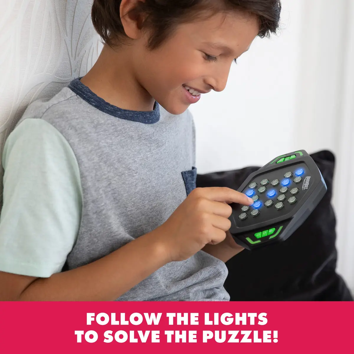 Educational Insights BrainBolt Genius Handheld Memory Game | Screen-Free Cognitive Challenge for Kids 7+ - view 4
