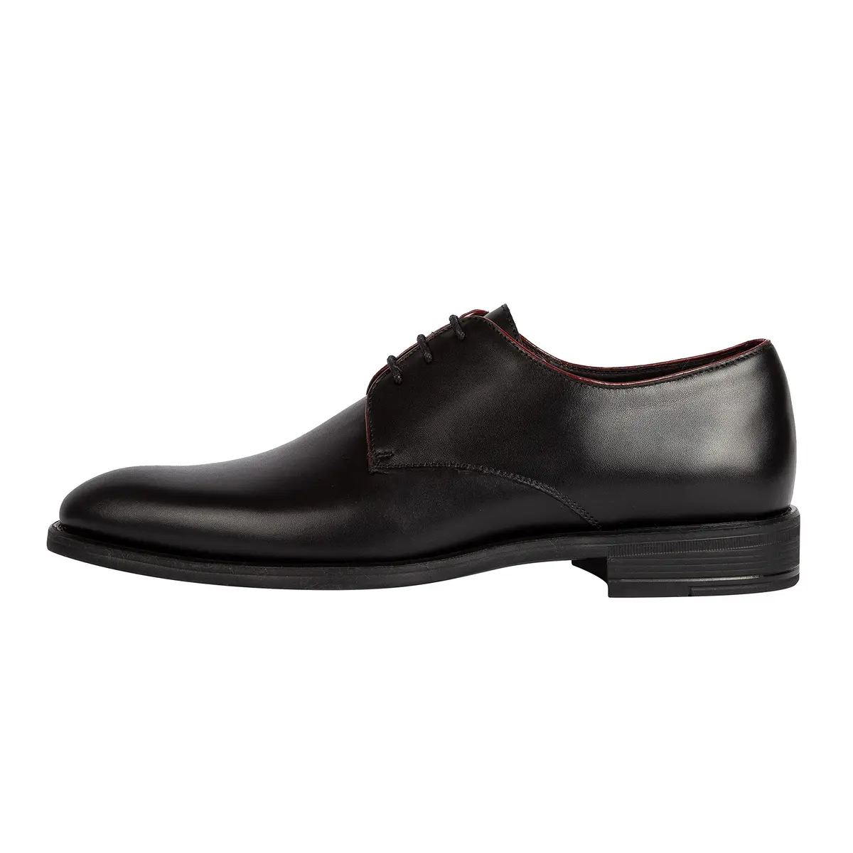 Paul Smith Men's Bayard Shoe Black 8 | Formal Oxford with Rubber Sole - main product image