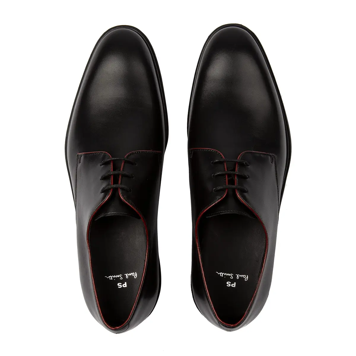 Paul Smith Men's Bayard Shoe Black 8 | Formal Oxford with Rubber Sole - view 5