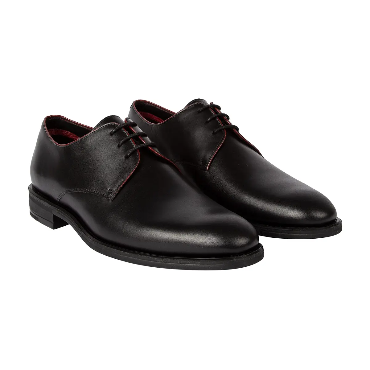 Paul Smith Men's Bayard Shoe Black 8 | Formal Oxford with Rubber Sole - view 4