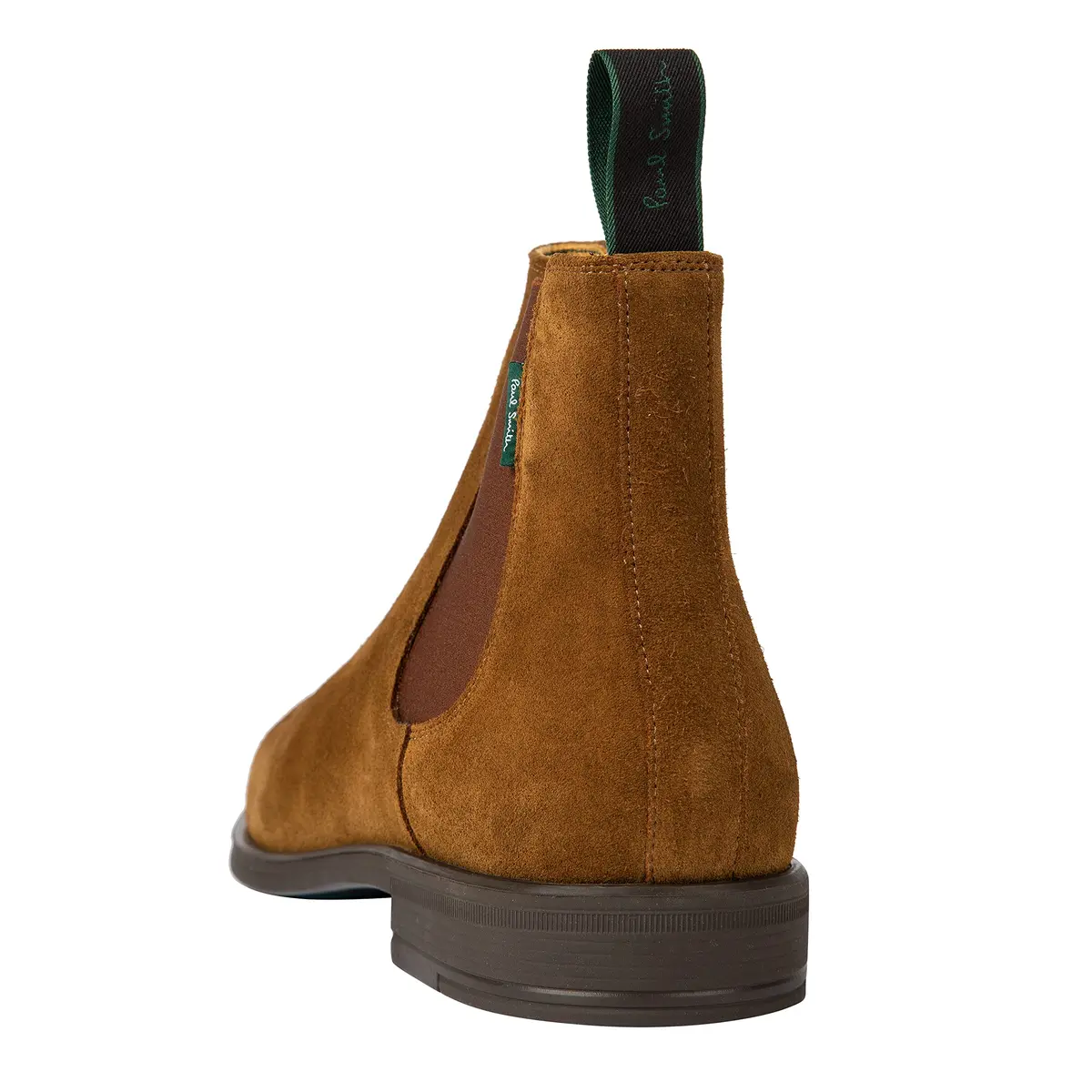 Paul Smith Cedric Boot Men 9 Tan | Classic Chelsea Style with Signature Logo - view 3