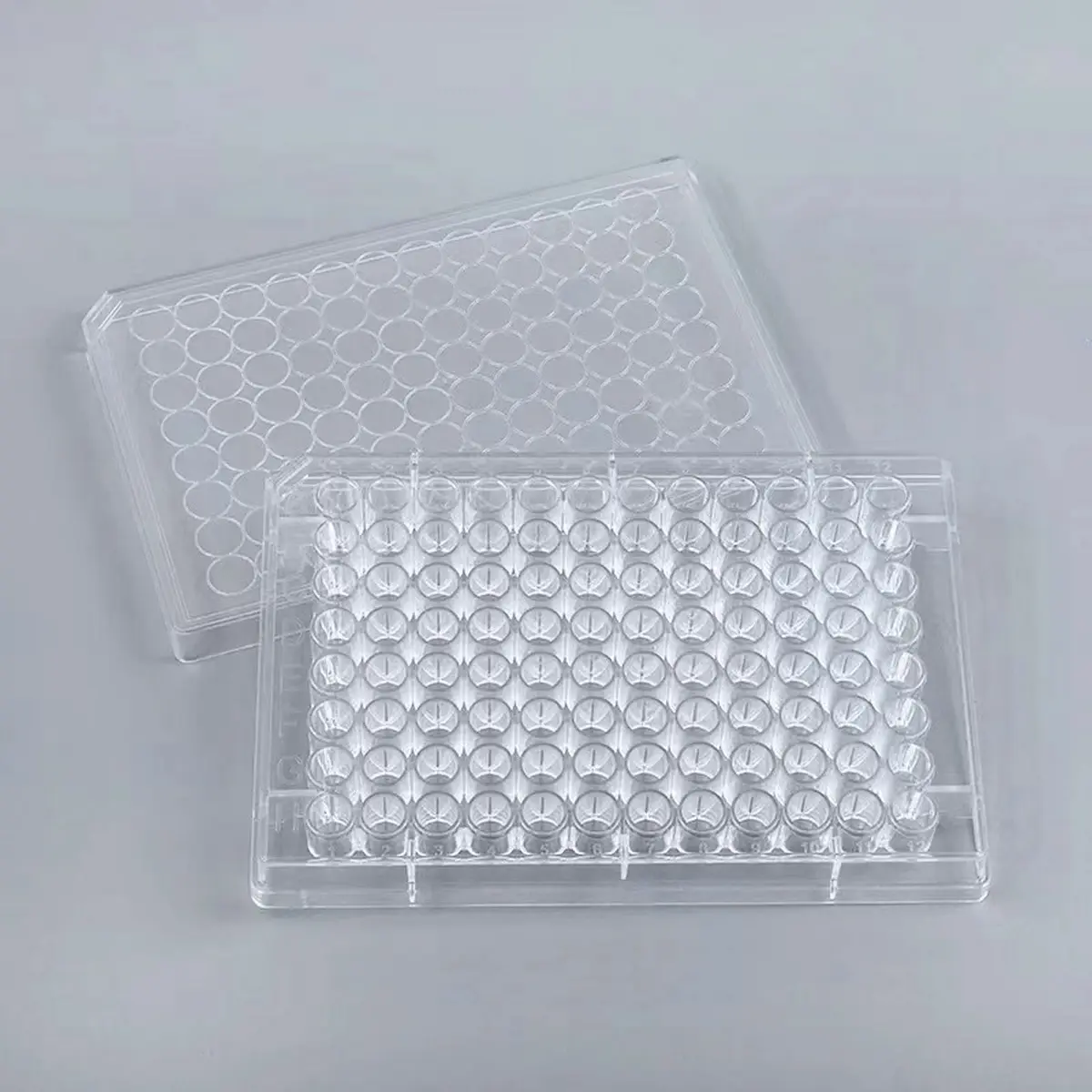 Lichen cottage 96-Well Tissue Culture Plate 10-Pack | Sterile, Individually Wrapped, Flat Bottom Wells - main product image