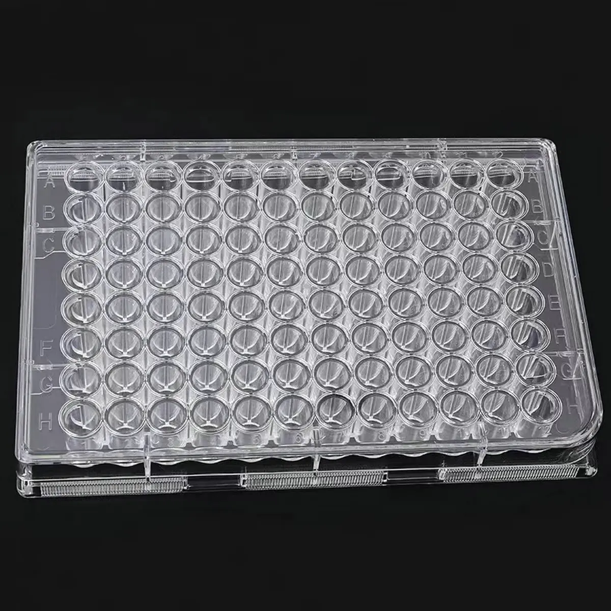Lichen cottage 96-Well Tissue Culture Plate 10-Pack | Sterile, Individually Wrapped, Flat Bottom Wells - view 2