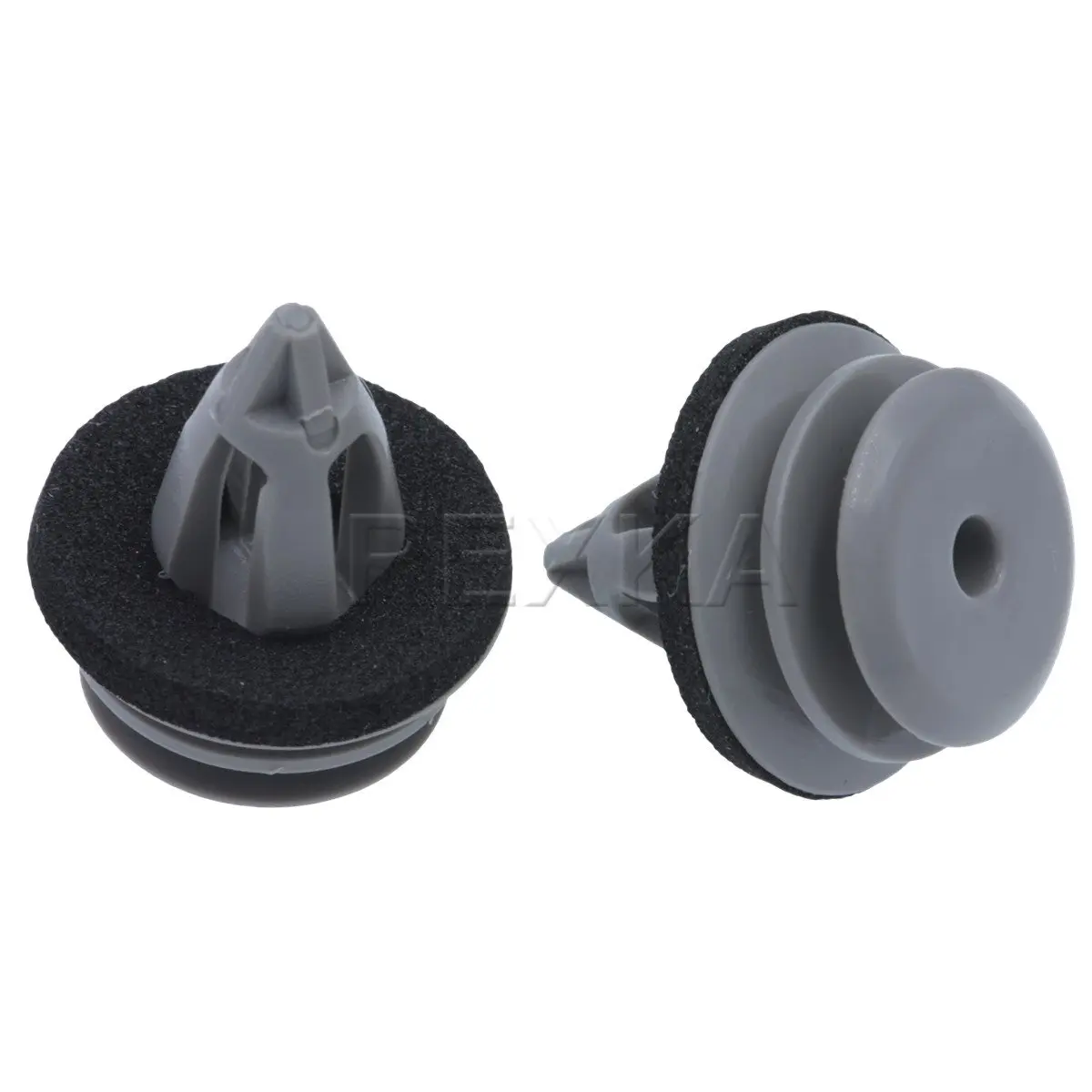 Rexka Gray 10pcs Door Trim Panel Retainer Clips Rivet | Fits BMW 1992-On Models - view 6