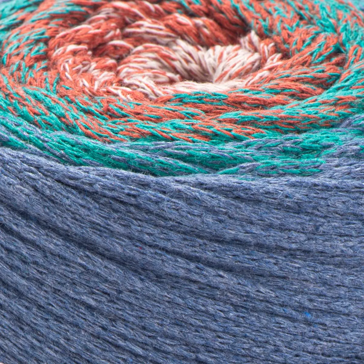 YarnArt Macrame Cotton Spectrum Cord 250g (8.8 Oz) | 225m (246 Yds) Multicolor Rope for Crafts - view 2