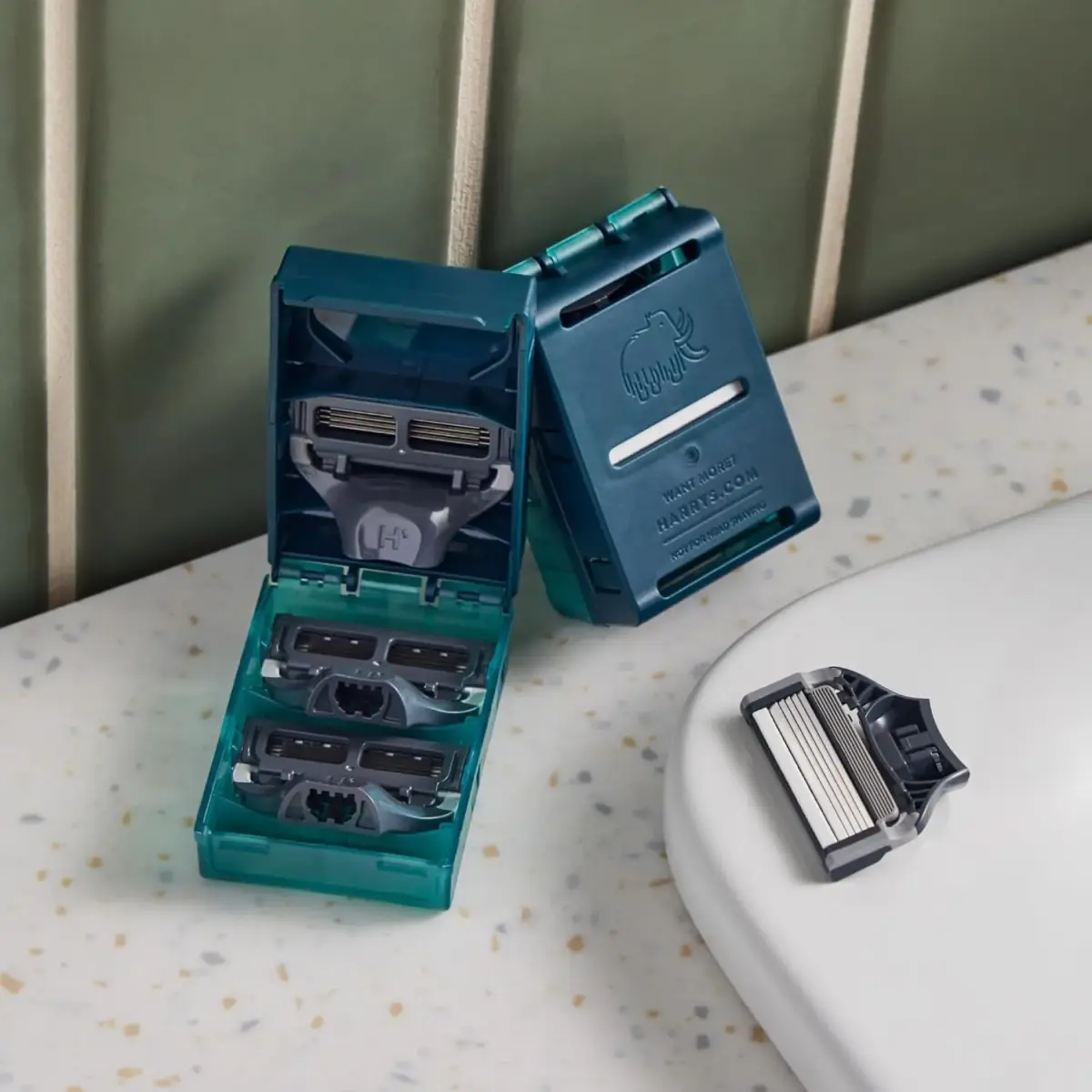 Harry's Original Razor Blades for Men - 14 Count 5-Blade Refills | German Engineered for Smooth Shaves - view 8