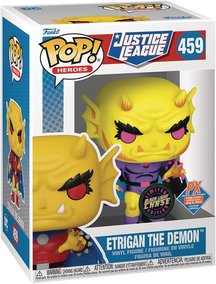 Funko Pop! Heroes: DC Etrigan The Demon Vinyl Figure | Limited Edition, 3.75" Tall, Multicolor - view 4