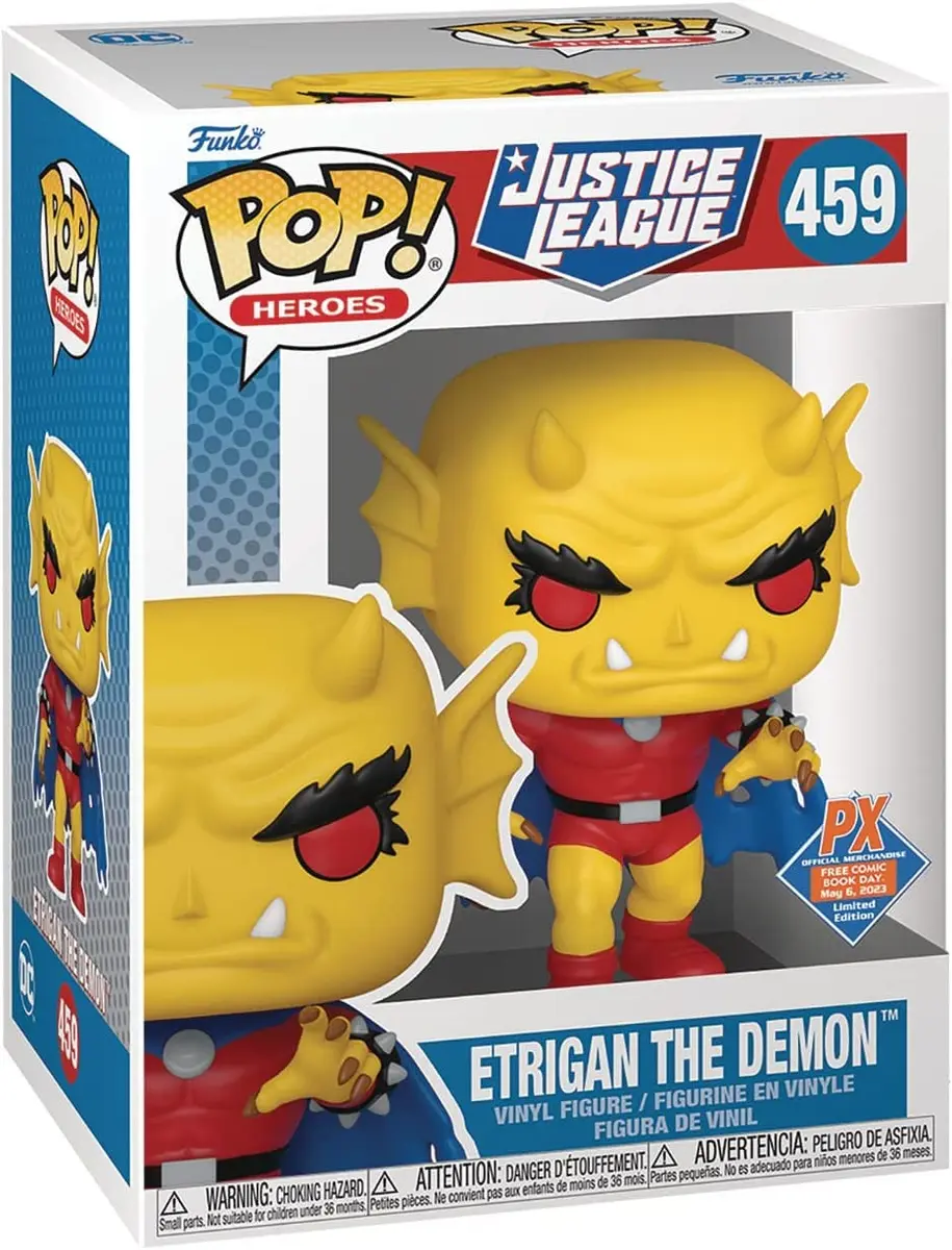 Funko Pop! Heroes: DC Etrigan The Demon Vinyl Figure | Limited Edition, 3.75" Tall, Multicolor - view 2