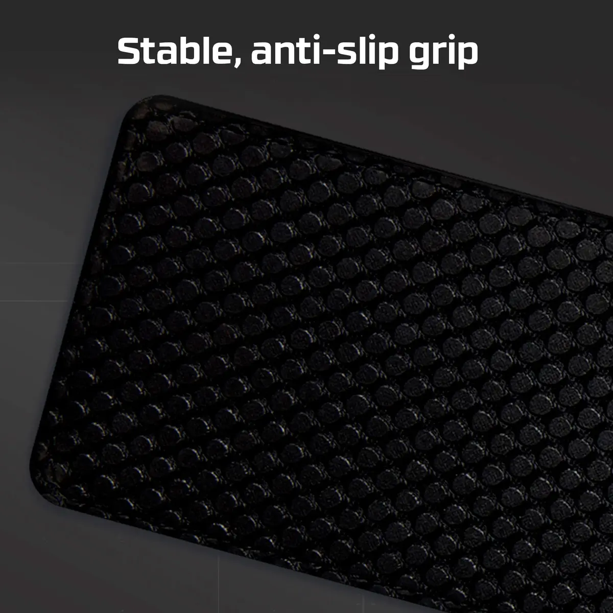 HyperX Wrist Rest – Compact – Cooling Gel Memory Foam – Anti-Slip Black | Ergonomic Support for Typing & Gaming - view 3