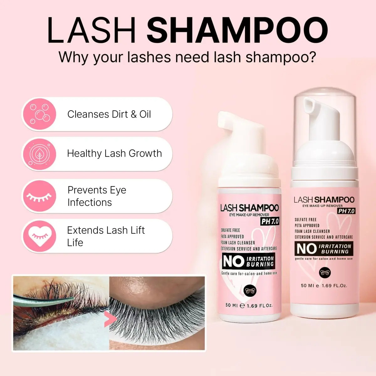CLIONE PRIME Korean Lash Lift Kit - Natural Look, 5ml Glue & 5 Sachets Perm/Set/Nourish | Reusable Lashes for All Skin Types - view 3