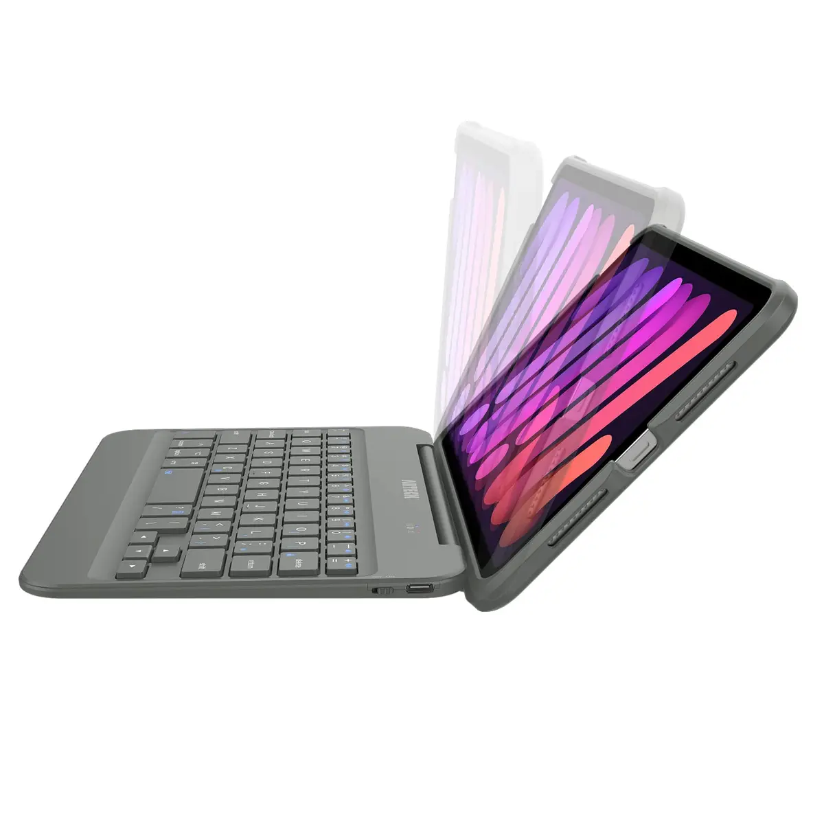 Arteck iPad mini A17 Pro (8.3-inch) Keyboard Case | Bluetooth Keyboard with Shockproof Cover - view 4
