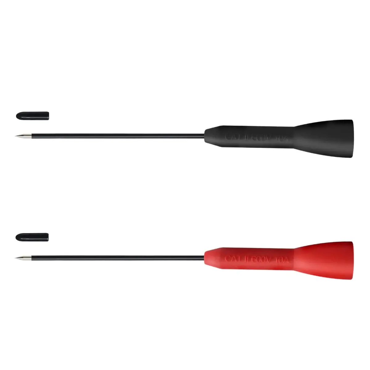 Lorwatin 2 Pack 2mm Extended Needle Test Probes, 600V/10A | CAT II Rated - main product image