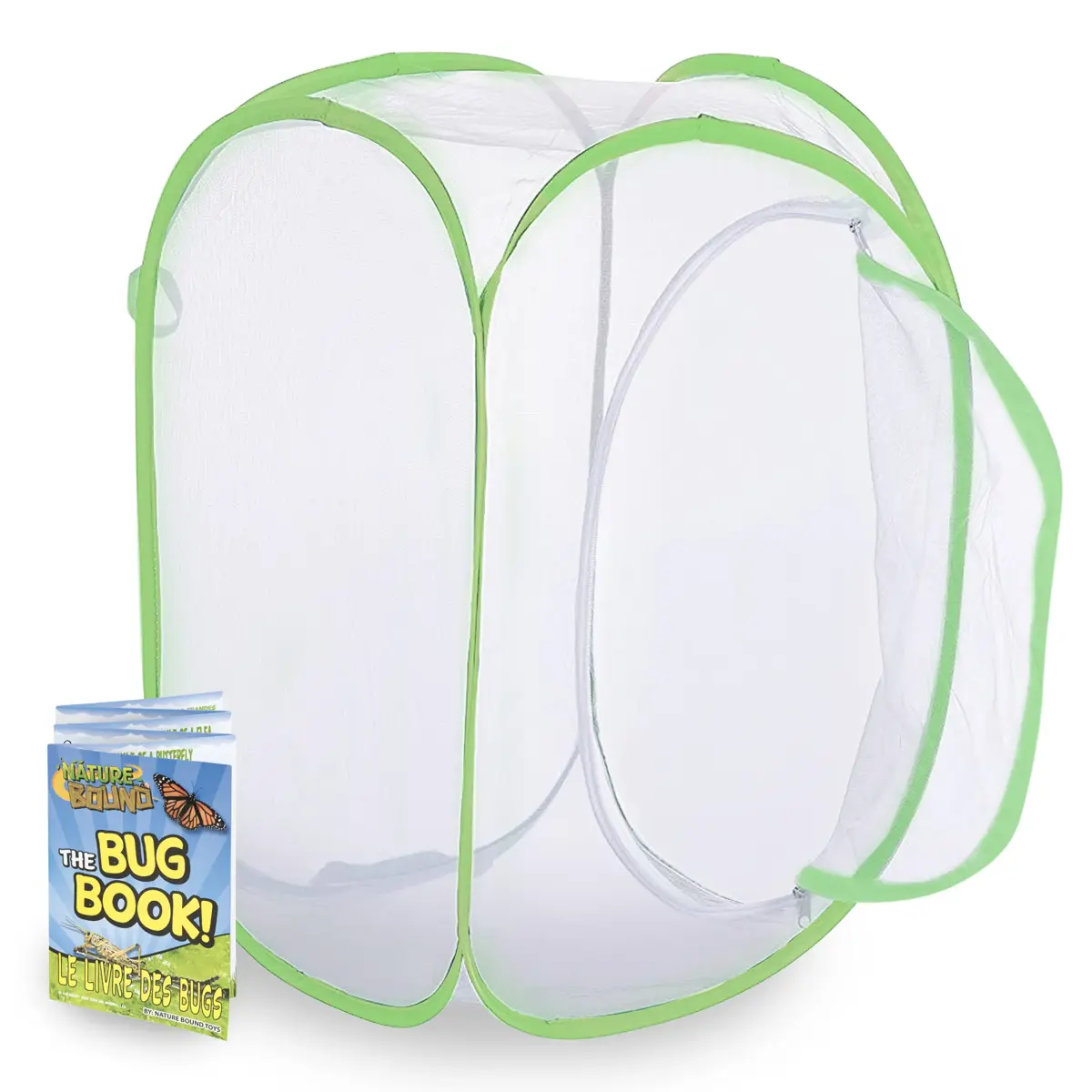 Nature Bound Butterfly Growing Kit 24 inch Pop-Up Enclosure | STEM Learning Guide Included - view 8